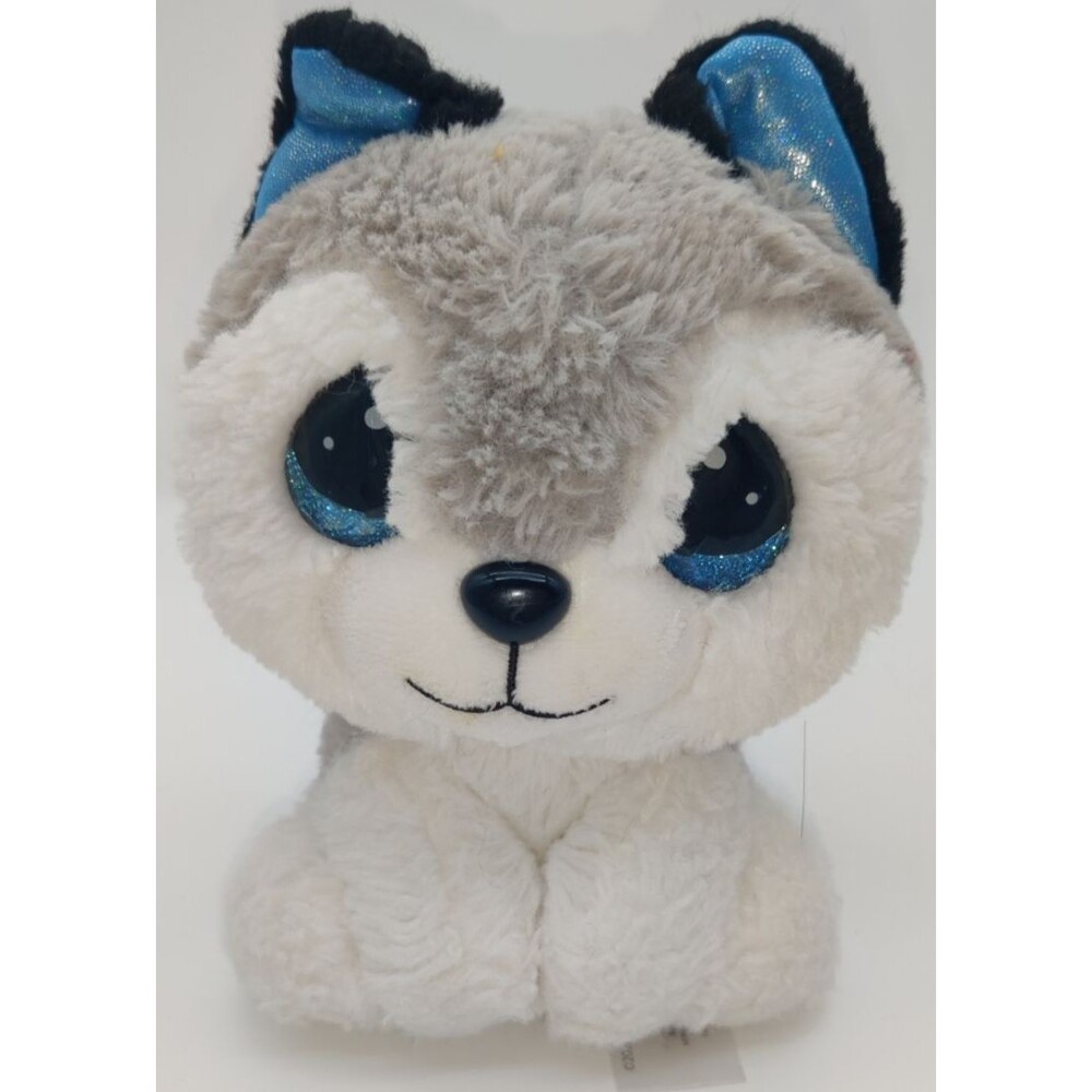 Precious Moments Cutie Pet-tudies 7" Mishka the Husky Puppy Dog Plush Stuffed